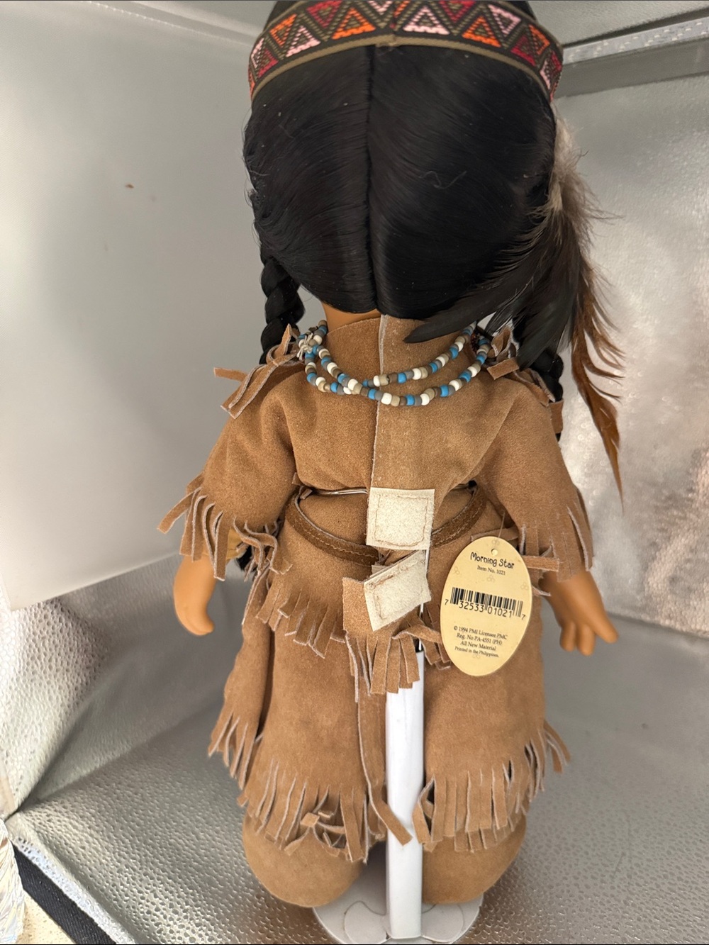 Vintage Precious Moments Native American “Morning Star” Doll - Picture 9 of 10